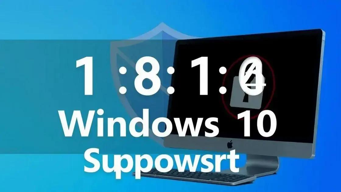 Windows 10 support countdown: What you need to know before it ends