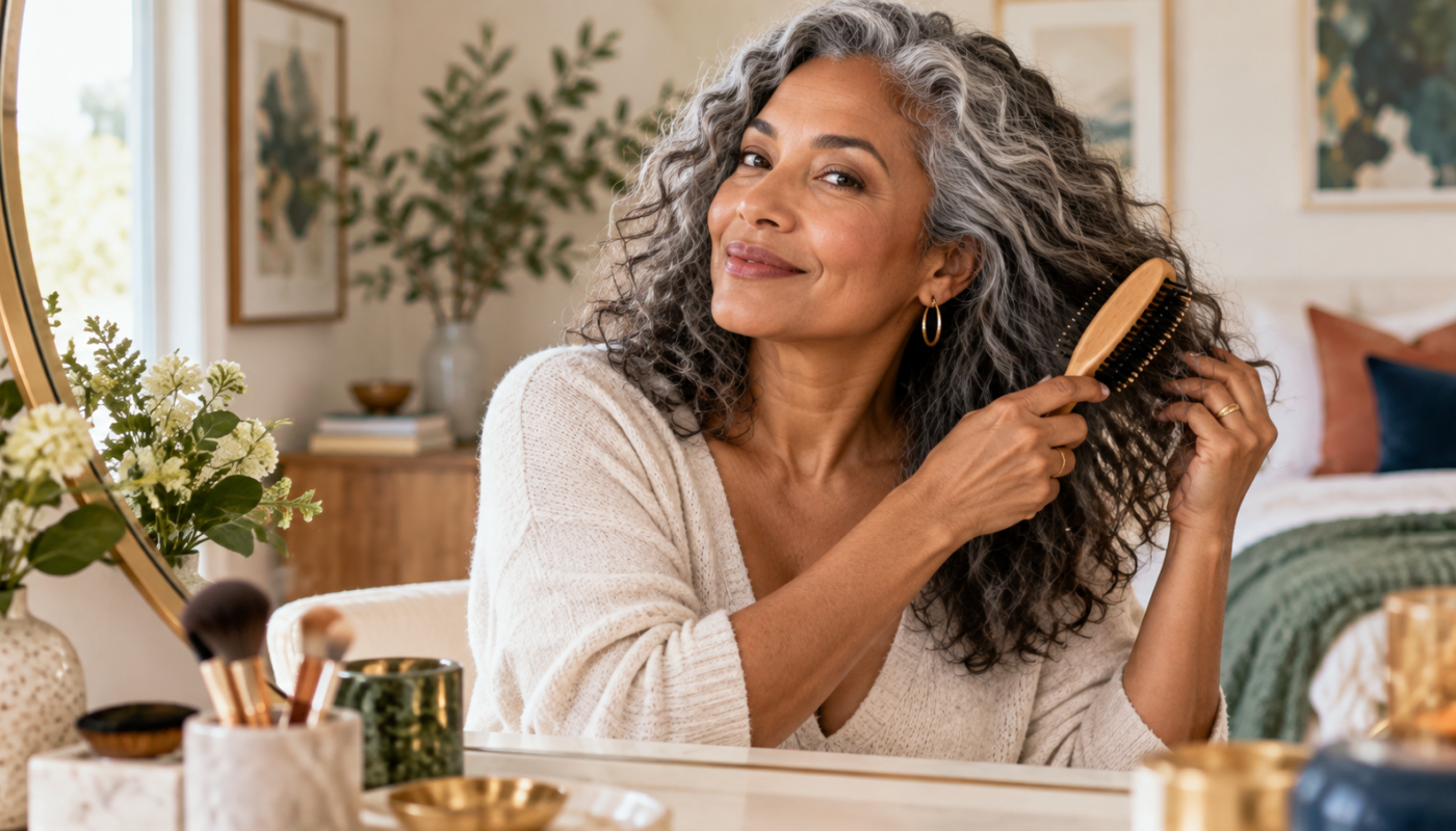 Hair Care After 40: A Simple Weekly Routine for Shine, Volume, and Confidence